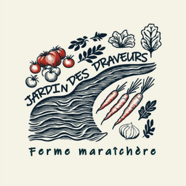 Logo de la ferme Jardin des Draveurs