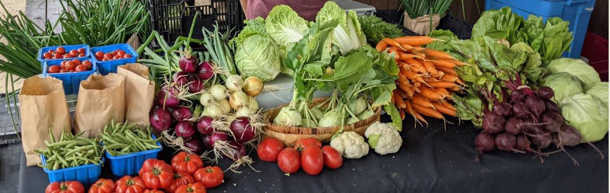 Image des produits de la ferme.